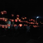 市場町・津島神社の提灯行列